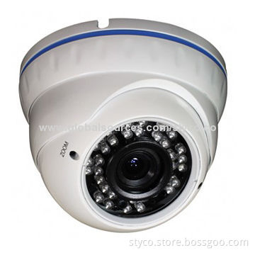 HD-CVI Camera, Weather-proof Dome Case, 2.8-12mm Lens, 30m IR Distance, Easy Installation